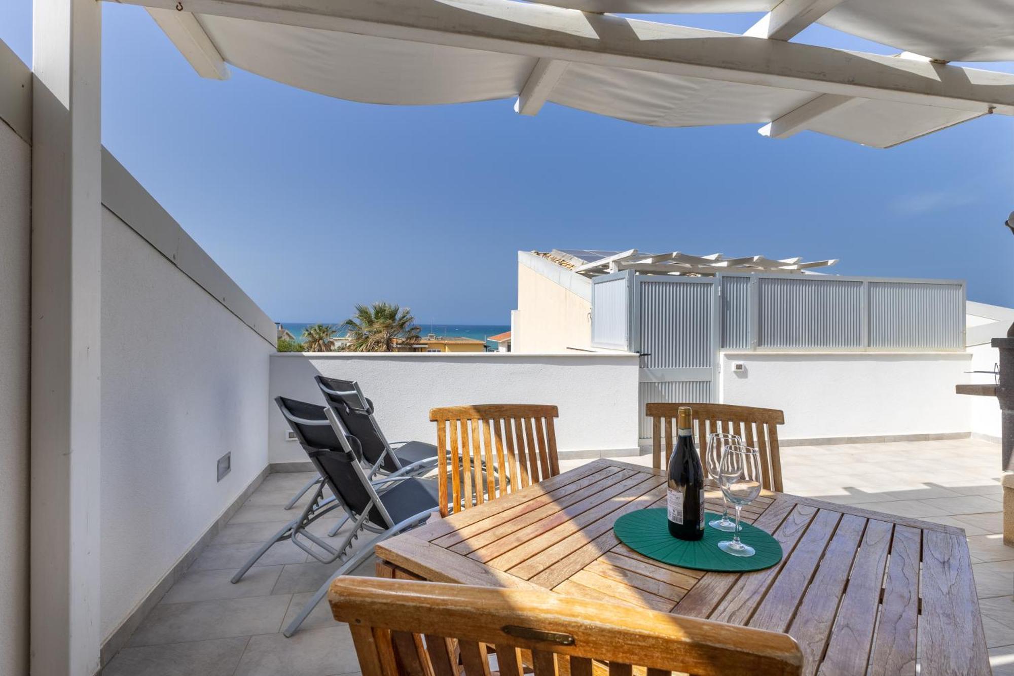 Casa Vacanze Sogno Siciliano サンタ・クローチェ・カメリーナ エクステリア 写真